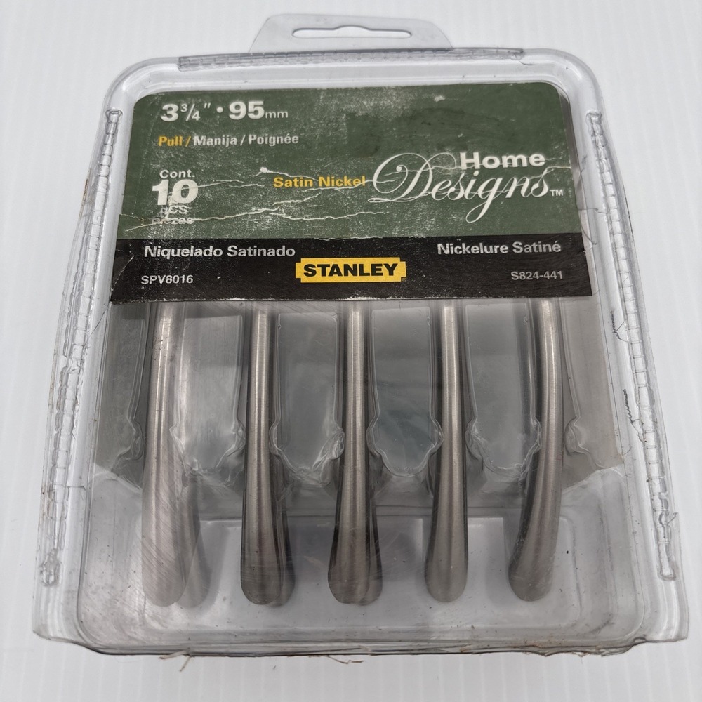 Stanley Home Design S824-441 SPV8016 Arch Pulls in Satin Nickel (10 PACK)